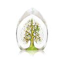 Yggdrasil, grön/gul - stor - Nordic Icons - Världsträdet