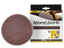 MIRKA ABRANET ACE HD SLIPNÄT RONDELL - 125mm Ø 5/Pack Passar bl.a. Mirka Deros.