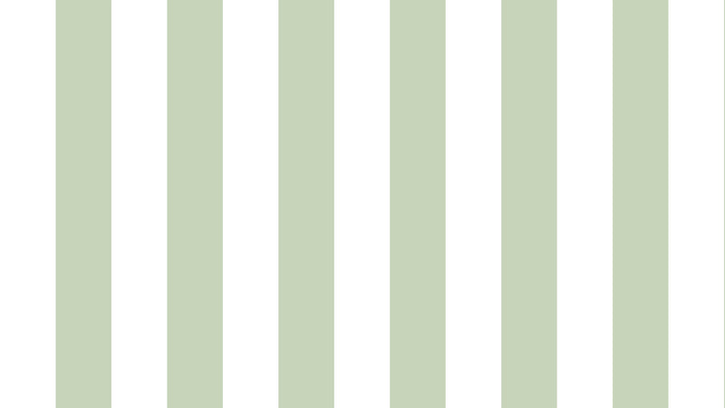 Big Stripes - Vit/Olivgrön Small