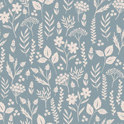 Reveal Wallpaper Flowerbed Dove Blå – designstark produkt för ett vackrare och mer personligt hem