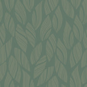 Reveal Wallpaper Knitted Leaf - Grön – designstark produkt för ett vackrare och mer personligt hem