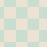 Reveal Wallpaper Checkers - Mint – designstark produkt för ett vackrare och mer personligt hem