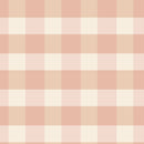 Gingham - Peach