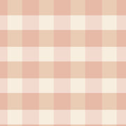 Reveal Wallpaper Gingham - Peach – designstark produkt för ett vackrare och mer personligt hem
