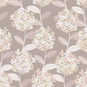 Reveal Wallpaper Hortensia - Brun – designstark produkt för ett vackrare och mer personligt hem