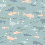 Reveal Wallpaper Whale Watching - Sea – designstark produkt för ett vackrare och mer personligt hem