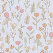 Reveal Wallpaper Flower picking - Sky Blå – designstark produkt för ett vackrare och mer personligt hem