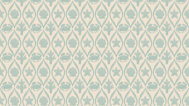 Beach Life Ikat - Aqua