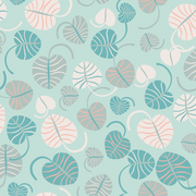 Reveal Wallpaper Monstera leaf - Mint – designstark produkt för ett vackrare och mer personligt hem