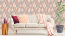Reveal Wallpaper Knitted Leaf - Earth Mix – designstark produkt för ett vackrare och mer personligt hem