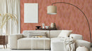 Reveal Wallpaper Knitted Leaf - Lava Mix – designstark produkt för ett vackrare och mer personligt hem