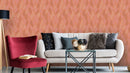 Reveal Wallpaper Knitted Leaf - Lava Mix – designstark produkt för ett vackrare och mer personligt hem