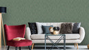 Reveal Wallpaper Knitted Leaf - Grön – designstark produkt för ett vackrare och mer personligt hem