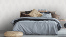 Reveal Wallpaper Diamond Geo - Pearl – designstark produkt för ett vackrare och mer personligt hem