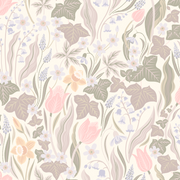 Reveal Wallpaper Danger Garden - half drop - Warm Light – designstark produkt för ett vackrare och mer personligt hem