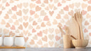 Reveal Scallop Hearts – Terracotta - Skapar varm kärlek i ditt hem