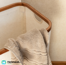 Bigso Förvaringsbox Bamboo - Linne & Bambu Small