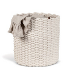 Bigso Rund korg i Peachskin, off-white - X-Large