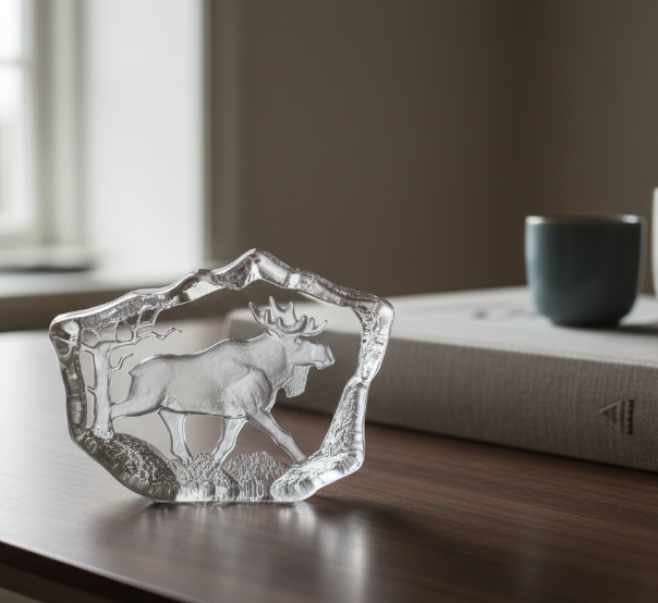 Målerås Glasbruk Älg Wildlife