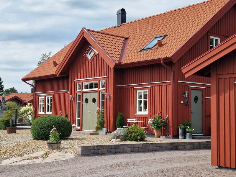 FALU VAPEN FASAD - Den moderna Rödfärgen, perfekt även till staket. Falu  Vapen