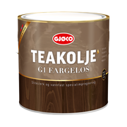 Gjöco Teakolje Matt G1 Båt- och träimpregnering – professionell färgprodukt för ett hållbart resultat