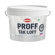 Gjöco Proff TAK/LOFT PRIMADEKK S-0500N - 9L – professionell färgprodukt för ett hållbart resultat