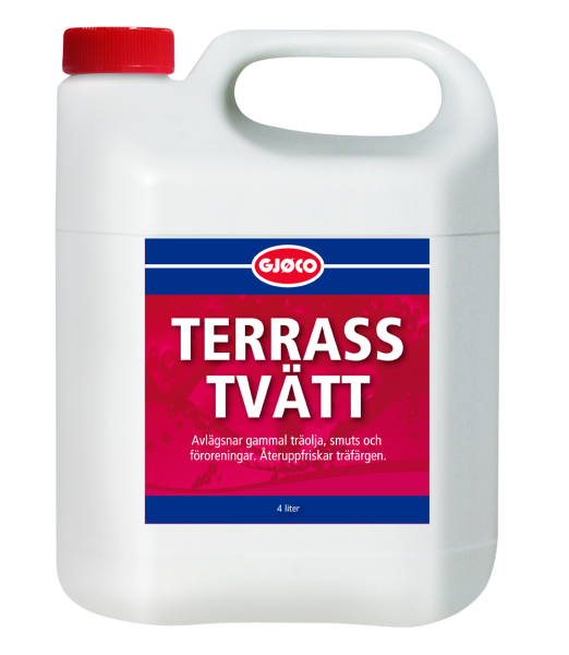 Gjøco Terrasstvätt - 4L Används på terrasser och trädgårdsmöbler.