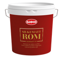 Gjøco Silkematt Rom 10 FÄRDIG VIT - Slitstark med bra täckning.