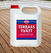 Gjöco Terrasstvätt - 4L – effektiv rengöring för trall och utemöbler före behandling