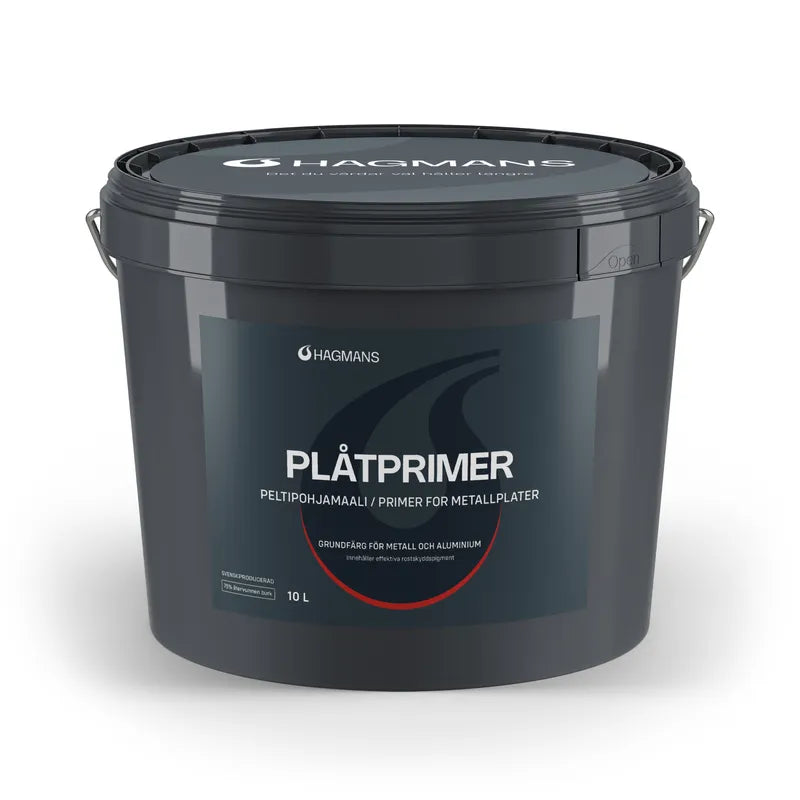 Hagmans Plåtprimer  NY  Rostskyddsgrundfärg för metall och aluminium