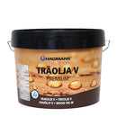 En burk Hagmans Träolja Vattenburen Premium från Hemmavid