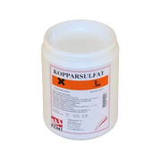 Kopparsulfat i plastburk - 1kg  Träimpregnering och mot strålröta på hästar. från Kemi - Hemmavid
