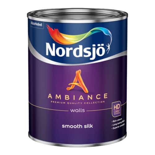 Nordsjö Ambiance Smooth Silk Väggfärg 7 - Vacker matt väggfärg - Valfri kulör