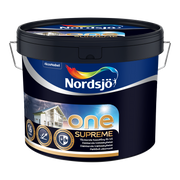 Nordsjö One Supreme Täckfärg Vit 10L Begränsat antal – professionell färgprodukt från Nordsjö för ett hållbart resultat