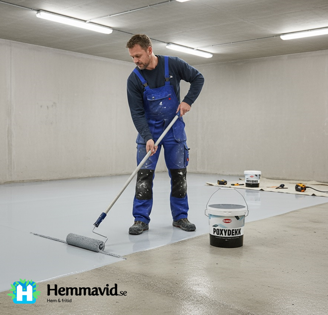 Gjøco Poxydekk (EPV) Golvfärg Kit - VALFRI KULÖR