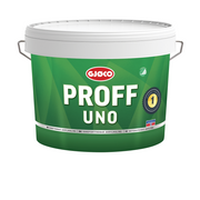 Gjöco Proff UNO Glans 20 - Luktsvag och lösningsmedelsfri. Valfri kulör 9L – professionell färgprodukt för ett hållbart re...