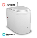 Purolett Eco Royal Vit - svensktillverkad förbränningstoalett