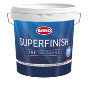 Gjöco Superfinish 15 Silkematt - Slitstark silkematt akryllackfärg – professionell färgprodukt för ett hållbart resultat