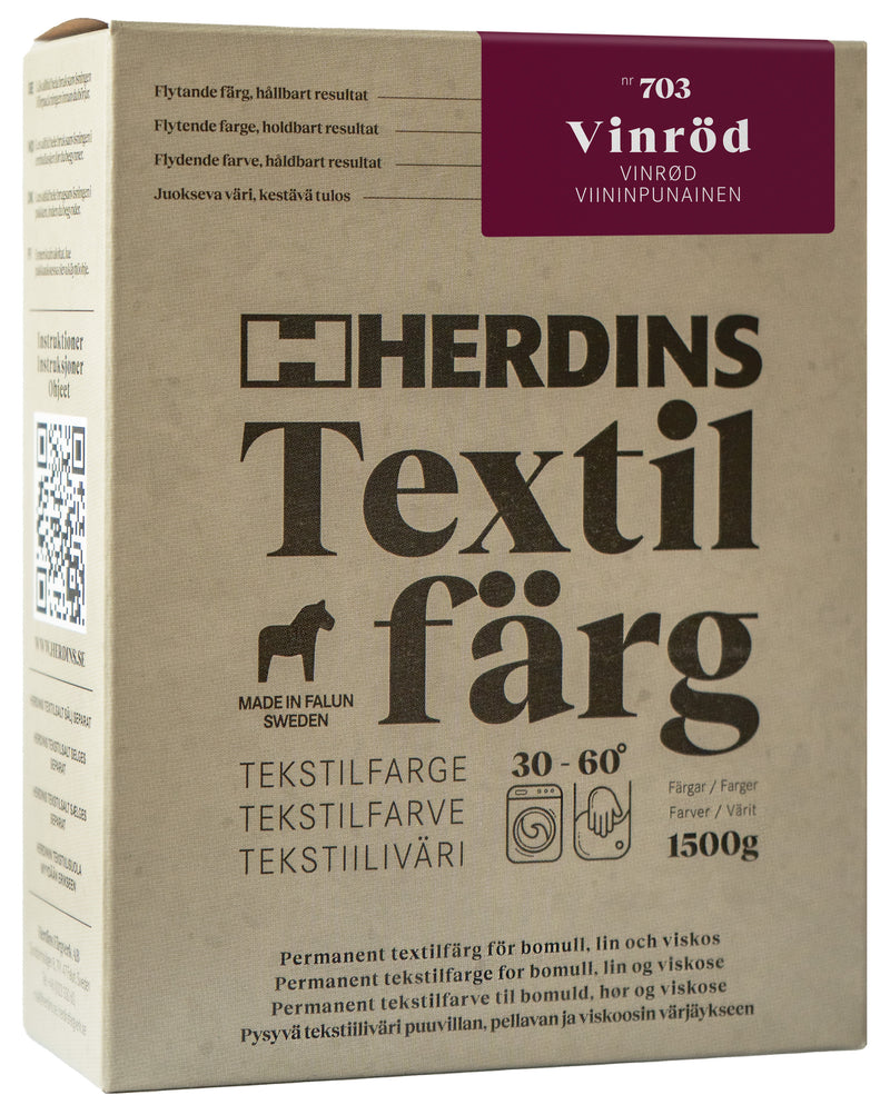 Herdins Textile Colour Natural Fibre – kvalitetsprodukt för hem och renovering