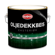 Gjøco Exclusive Oljedekkbeis - Oljedekkbeis for trefasade