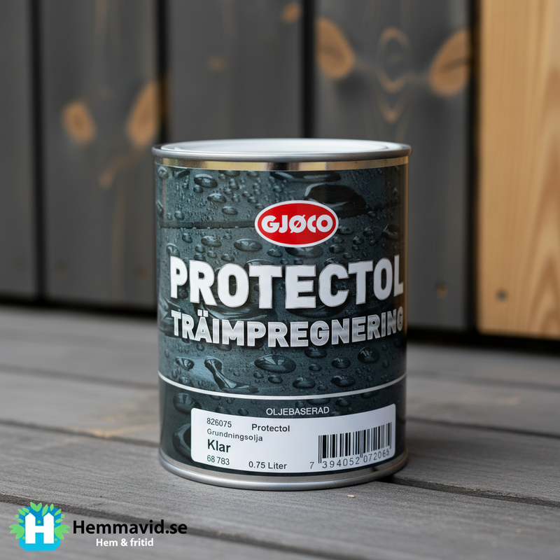 Gjøco Protectol Klar - impregneringsolja för virke