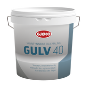 Gjöco Gulv 40 Halvblank Golvfärg Vattenbaserad RAL 7038 - 9L – slitstark färg för golv som tål vardagens påfrestningar