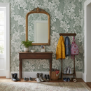 Hall med Akantusblomma Mossa tapet och barnkläder