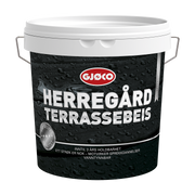 Gjöco Herregård Terrassebeis V - Vattenbaserad terrasslasyr – professionell färgprodukt för ett hållbart resultat