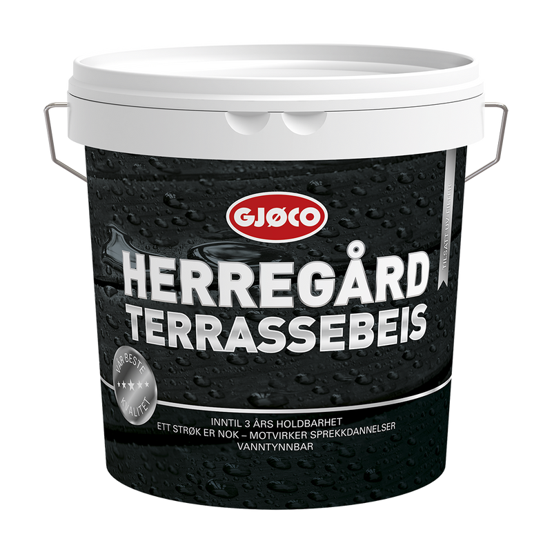 Gjøco Herregård Terrassebeis V - Vattenbaserad terrasslasyr