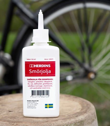 Herdins Symaskinsolja Färglös - 150ml - Smörjolja för hobby och hushåll.