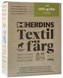 Herdins Textile Colour Natural Fibre - En förpackning räcker till 500 – 1500g