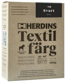 Herdins Textile Colour Natural Fibre - En förpackning räcker till 500 – 1500g