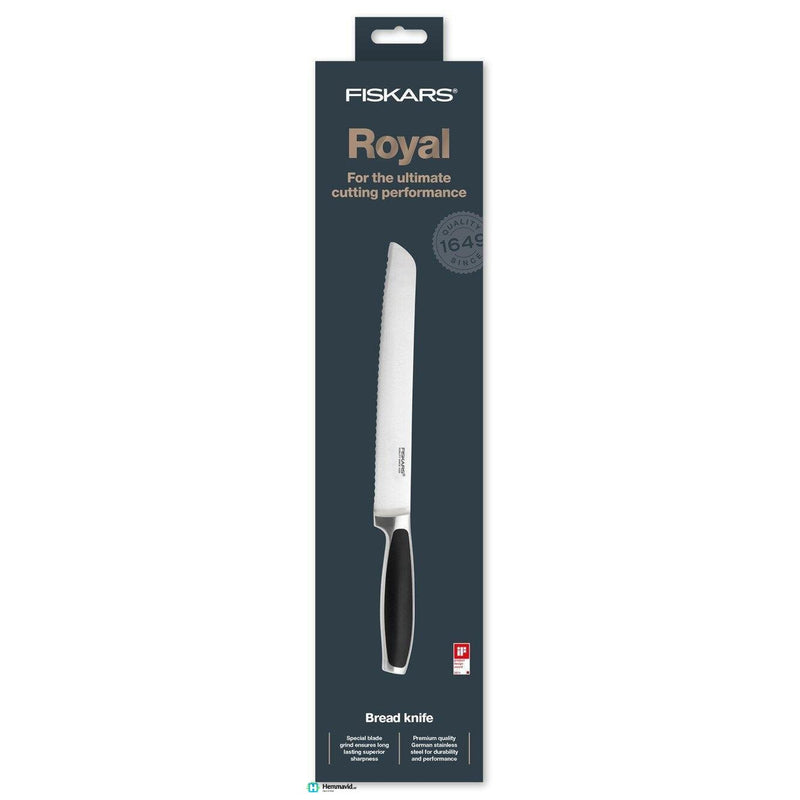 Fiskars Royal brödkniv 23cm - Hemmavid