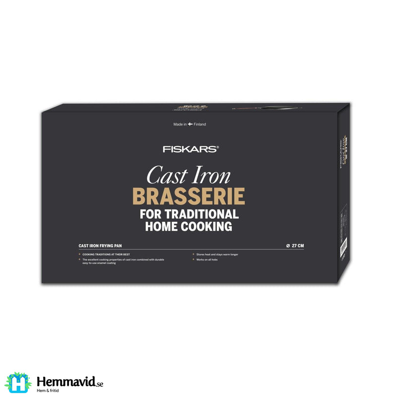 Fiskars Brasserie stekpanna 27 cm emaljerad - Hemmavid
